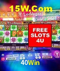 Slots com jackpots e giros grátis na 40Win